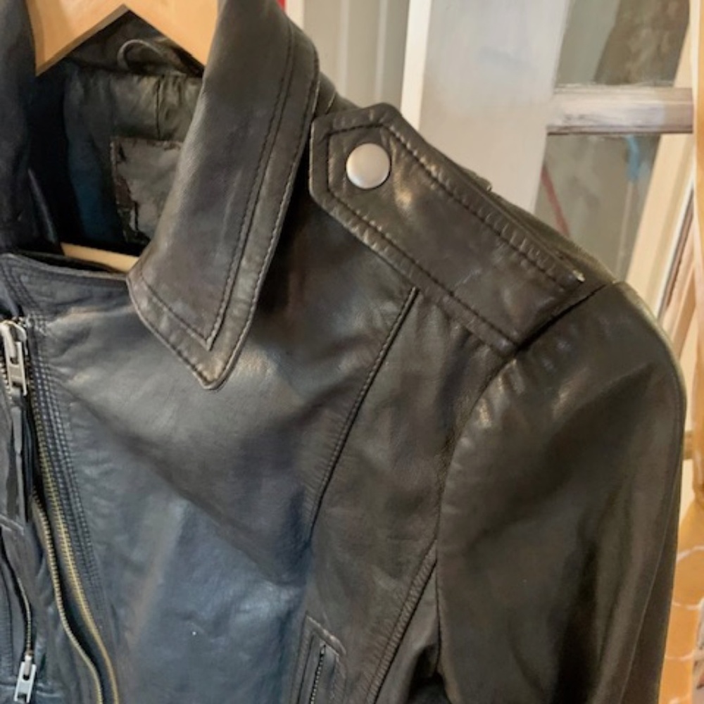 Joie Ailey Leather Moto Jacket - Picture 2 of 5